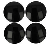 vhbw 4x coprimozzo compatibile con Alutec autovetture - Copriruota, 64 mm nero, plastica