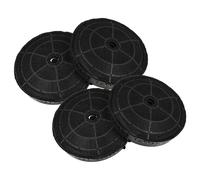 vhbw 4x filtro a carboni attivi compatibile con Elica PRF0038755A, PRF0038755, PRF0038757, PRF0038756, PRF0038757A cappe aspiranti - 17,2 cm
