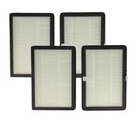 vhbw 4x filtro antiparticolato compatibile con Rowenta Eclipse QU5030, QU5072, QU5060, QU5062 depuratore d'aria, ventilatore