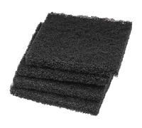 vhbw 4x filtro carbone attivo compatibile con NABER Cox Base 360 S/400-2, Cox Base 360 K pattumiera - 9,5 x 9,5 x 1 cm