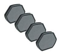 vhbw 4x filtro compatibile con Bosch BGS 2U2121/11, 2U2124/11, 2U310/11, 2U330/11, 2UALL2/11 aspirapolvere - Filtro in spugna nero/bianco