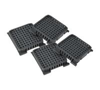 vhbw 4x filtro compatibile con Liebherr CBNbda 5223-22A, CBNbbd 5223-20A, CBNbbd 5223-20B, CBNa 572i-22A frigorifero - Filtro ai carboni attivi