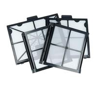 vhbw 4X Filtro Compatibile con Maytronics Dolphin PoolBot PB25, Poolstyle Advanced, POOLSTYLE aspiratore, Robot per Piscine - Filtro a Maglie Fini