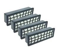 vhbw 4x filtro compatibile con Zelmer ZVC752ZK/04(919.5SK), ZVC752XTRU(919.0ST) aspirapolvere - filtro HEPA nero/bianco
