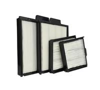 vhbw 4X Filtro H11 Compatibile con Dolphin E35, E40i, E50i, E60i, Mercury, M600 aspiratore, Robot per Piscine - Filtro a Maglie Fini