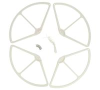 vhbw 4X Protezione eliche Compatibile con DJI Phantom 3 Advanced, 3 Professional, 2 Vision, 2 Vision + Plus, FC40, 1, 2 Drone, Bianco