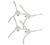 vhbw 4X Spazzola Laterale Compatibile con Dreame F9 PRO, L10 PRO, Z10 PRO Robot aspirapolvere - Set spazzole, Bianco
