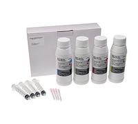 vhbw 4x sublimatico compatibile con Lanier GX E3350N, GX E3300N stampante a sublimazione - set di ricarica ciano, magenta, nero, giallo, 250ml