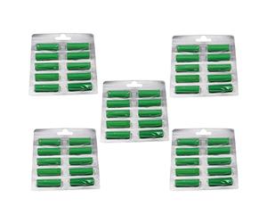 vhbw 50x Bastoncino profumato per aspirapolvere ad es. Compatibile con AEG e con Molte Altre Marche - Deodorante, Bosco