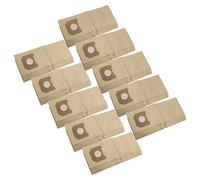 vhbw 50x sacchetto compatibile con Kärcher NT 35/1 Tact Te Edition, NT 35/1 Tact, NT 35/1 Tact Te aspirapolvere - 29cm x 21cm Marrone