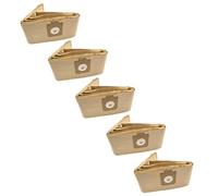 vhbw 50x sacchetto compatibile con Kärcher T 201 / T201, T251, T 251 / T251 aspirapolvere - carta, 95,5cm x 17cm color sabbia