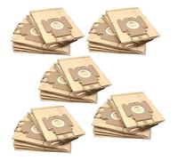 vhbw 50x sacchetto compatibile con Miele Allergy Hepa Mini 1400 aspirapolvere - in carta, tipo K, 21cm x 13,2cm, color sabbia
