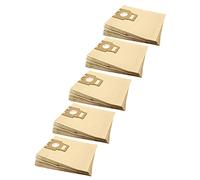 vhbw 50x sacchetto compatibile con Miele Mondia M, C, JS, MX, RS, S, SX, TS aspirapolvere - in carta, 28,5cm x 22cm, color sabbia