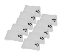 vhbw 50x sacchetto compatibile con Mirka 1230 PC, 1242 M, 1230 M AFC, 1230 L AFC aspirapolvere - microfibra, 52,5cm x 39cm Bianco