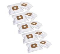 vhbw 50x sacchetto compatibile con Privileg (Quelle) 911758 aspirapolvere - in microfibra, 5, 29cm x 18cm, bianco