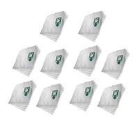 vhbw 50x sacchetto sostituisce Numatic NVM-2BH, 604016 per aspirapolvere - microfibra, 43cm x 43cm Bianco