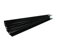 vhbw 5X Barra aromatica Compatibile con Weber 2371698, 3711001, 241298, 4411001 Barbecue a Gas, Grill - Acciaio porcellanato, Lungo 54,5 cm
