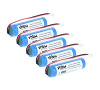 vhbw 5x batteria compatibile con Datalogic QuickScan QM2100, QM2130 lettore di codici a barre, POS (750mAh, 3,7V, Li-Ion)