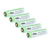 vhbw 5x batteria compatibile con EagleTac T20C2, T10LC2, M2XC4, M2SC4, T10L | per M3C4, M2C4 torcia, lampada da elmetto (3400mAh, 3,7V, Li-Ion)
