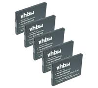 vhbw 5x batteria compatibile con Honeywell Scanpal EDA50, EDA50K, EDA51, EDA70, EDA50hc, EDA40 lettore di codici a barre, POS (4000mAh, 3,8V, Li-Poly)