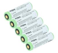 vhbw 5x batteria compatibile con Ledlenser ML4, P5R Core, MH4 torcia, lampada da elmetto (3Ah, 3,7V, Li-Ion)