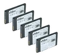 vhbw 5x batteria compatibile con MyPhone 1065 Spectrum COMPACT smartphone cellulare (900mAh, 3,7V, Li-Ion)