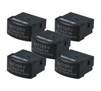 vhbw 5x batteria compatibile con Siemens S7-200 CPU modulo batteria (30mAh, 3V, Li-Ion)