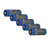 vhbw 5x batteria sostituisce CR17450E-R (3V, al litio) per dispositivi