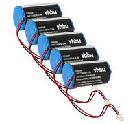 vhbw 5x batteria sostituisce Visonic U-ER34615M/W200 per sistema d'allarme (14500mAh, 3,6V, Li-SOCl2)