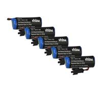 vhbw 5x batteria sostituisce Wallingford TH559EDV410R, 37858 per Programmable Logic Controller (2600mAh, 3V, Li-Ion)