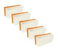 vhbw 5x filtro a pieghe piatte compatibile con Kärcher NT 65/2 Eco Me, NT 65/2 Eco Me Tc aspirapolvere umido/secco, industriale - Elemento filtrante