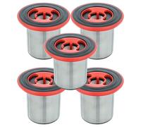 vhbw 5x filtro compatibile con Bosch BBS71BLAG/01, BBS71BGREY/01, BBS71BBLCK/01, BBS711W/01, BBS711AU/01, BBS712CN/01, BBS712A/01 aspirapolvere