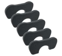 vhbw 5x filtro compatibile con Bosch VSZ1V1128/05, VSZ2V2128/04, VSZ2V3128/04, VSZ1V1128/04 aspirapolvere - Filtro in spugna nero