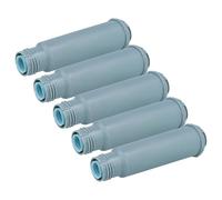 vhbw 5x filtro dell'acqua compatibile con Gaggenau CM 200-630/02, CM 200-610/03 macchina da caffè automatica, macchinetta per espresso - grigio