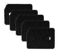 vhbw 5x filtro zoccolo compatibile con Miele TKR350WP, TKR300-50, TKR650WP, TKR600-50, TKR450WP, TKR400-50, TKR850WP, TKR800-50 asciugatrice