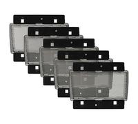 vhbw 5x lametta compatibile con Braun 3315, 3731, 3732, 3305, 3615, 3310, 3600, 3710, 3614, 3105, 3610, 3612 rasoio, argento/grigio
