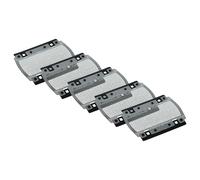 vhbw 5x lametta compatibile con Braun Pocket Twist rasoio, nero/argento