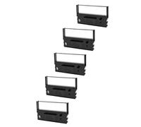 vhbw 5x nastro inchiostrato compatibile con Casio CE 4000, 4050, CE 4050 stampante ad aghi - nero