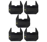 vhbw 5x nastro inchiostrato compatibile con Olivetti Praxis PT 506 macchina da scrivere - nero