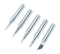 vhbw 5x punta compatibile con Hakko saldatore - set di punte 900M-T / 900M di ricambio, rame/ferro