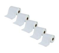 vhbw 5x rotolo etichette 104mm x 159mm (220 etichette) compatibile con Dymo LabelWriter 5 XL, 4 XL etichettatrice