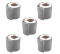 vhbw 5x rotolo etichette 46mm x 78mm (150 etichette) compatibile con Dymo LabelWriter 400 Duo, 400, 320, 330 etichettatrice bianco