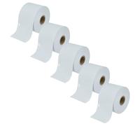 vhbw set di 5x rotoli etichette 62mm x 106mm sostituisce Dymo S0929110 per etichettatrice