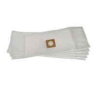 vhbw 5x sacchetti compatibile con Bosch AdvancedVac 20 aspirapolvere - in microfibra, 85cm x 22.75cm, bianco