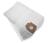 vhbw 5x sacchetti compatibile con Kärcher CV 38/2 Adv, CV 38/2 Professional, CV 48/2 aspirapolvere - in microfibra, 40,45cm x 25.6cm, bianco