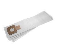 vhbw 5x sacchetti compatibile con Kärcher NT 45/1 Tact Te Ec, 45/1 Tact Te M, 55/1 Tact aspirapolvere - in microfibra, 75,5 cm x 20cm, bianco