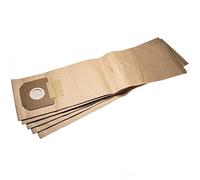 vhbw 5x sacchetti compatibile con Kärcher NT 611 Eco TEA aspirapolvere - in carta, 75,5cm x 20cm, marrone
