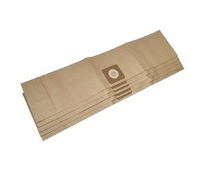 vhbw 5x sacchetto compatibile con Bosch UniversalVac 15 aspirapolvere - 85,95cm x 19,9cm Marrone