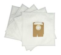 vhbw 5x sacchetto compatibile con Curtiss Modul 2000, OP 6000, OP 6300 aspirapolvere - microfibra, 27,6cm x 26,6cm Bianco