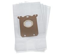 vhbw 5x sacchetto compatibile con Electrolux Olivia, Hercules Eureka L 4, Maria aspirapolvere - in microfibra, 28,6cm x 17cm, bianco